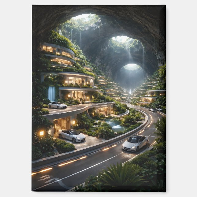 A New World Underground  Magnet (Front)