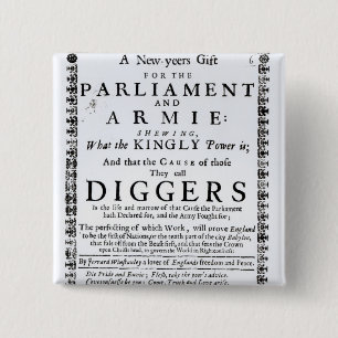 A New Year's Gift 2 Inch Square Button