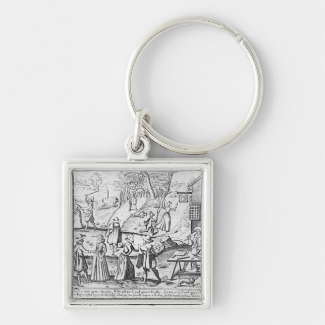 A New Year's Gift for Shrews Keychain (Front)