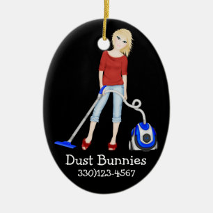A Nice CLEAN Theme Ceramic Ornament