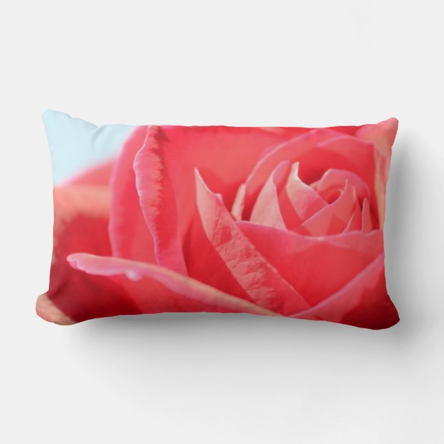 A nice rosy sleep lumbar pillow (Front)