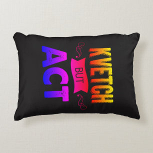 A nice, sensible, reversable decorative pillow