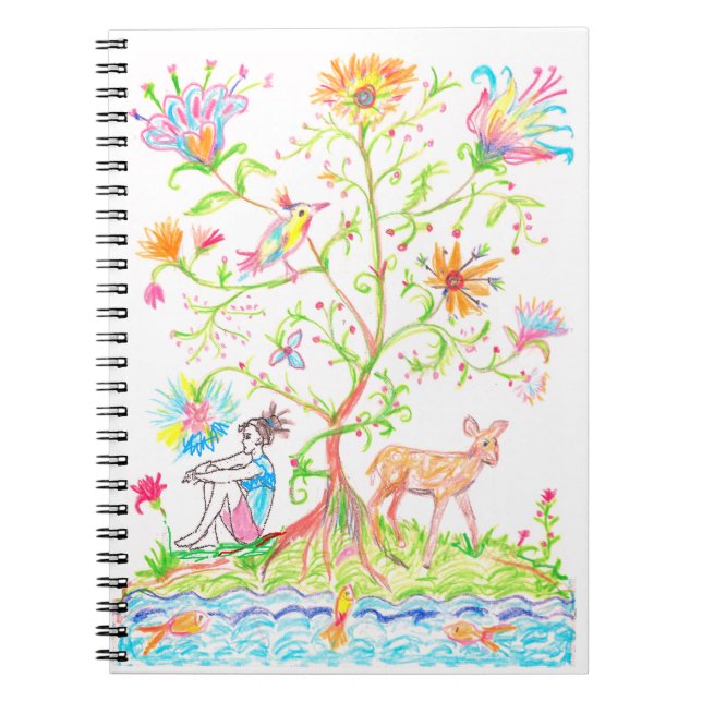 A nice tree of life  notebook (Front)