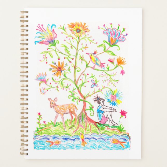 A nice tree of life  planner (Front)