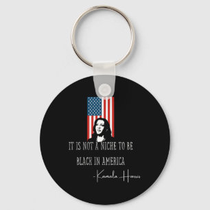 A Niche To Be Black Madam Vp Harris Inauguration 2 Keychain