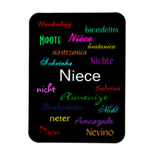"A Niece's Birthday I" Customizable Magnet