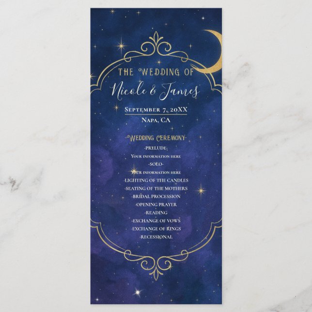 A Night Among The Stars Celestial Skies Program (Front)