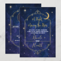 A Night Among The Stars Celestial Skies Wedding 