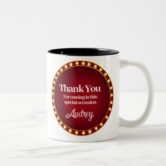 A Night in Broadway Favour Two-Tone Coffee Mug (Right)