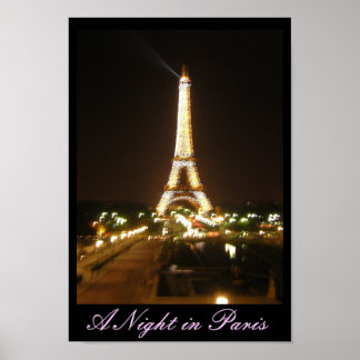 A Night in Paris Poster