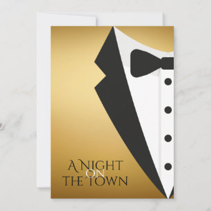 A Night on the Town Prom Invitation