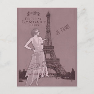 A Night to Remember Valentine Holiday Postcard