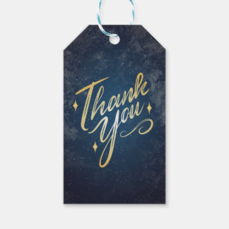 A Night Under the Stars Thank You Gift Tags