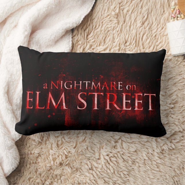 A Nightmare on Elm Street | Bloody Text Lumbar Pillow (Blanket)