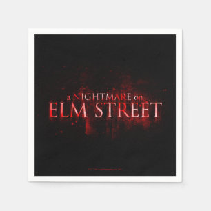 A Nightmare on Elm Street Bloody Text Napkin