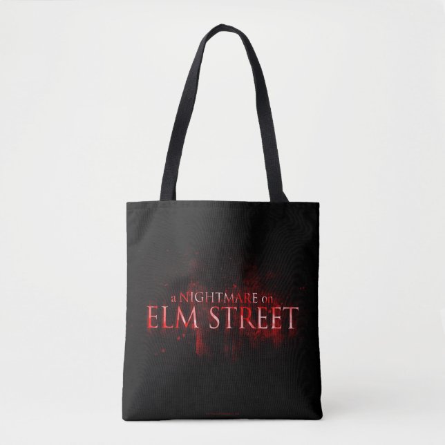 A Nightmare on Elm Street | Bloody Text Tote Bag (Front)