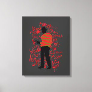 A Nightmare on Elm Street Don't Fall Asleep Canvas Print