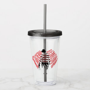 A Nightmare on Elm Street   Dream Demon Freddy Acrylic Tumbler