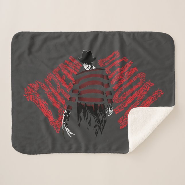 A Nightmare on Elm Street | Dream Demon Freddy Sherpa Blanket (Front (Horizontal))
