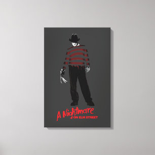 A Nightmare on Elm Street   Freddy Krueger Canvas Print