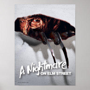 A Nightmare on Elm Street   Freddy Krueger Peeking Poster