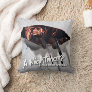 A Nightmare on Elm Street Freddy Krueger Peeking Throw Pillow