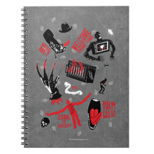 A Nightmare on Elm Street   Freddy Krueger Talk Notebook