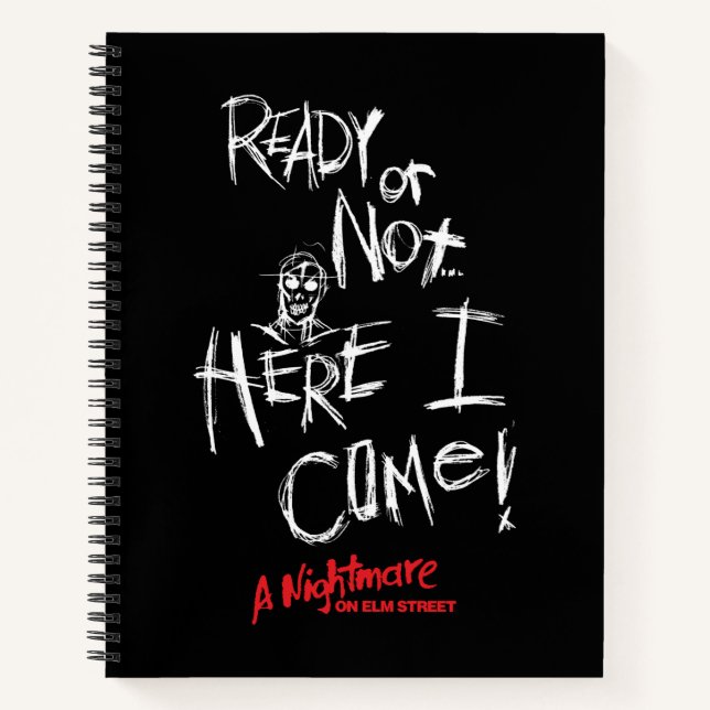 A Nightmare on Elm Street | Here I Come Notebook (Front)