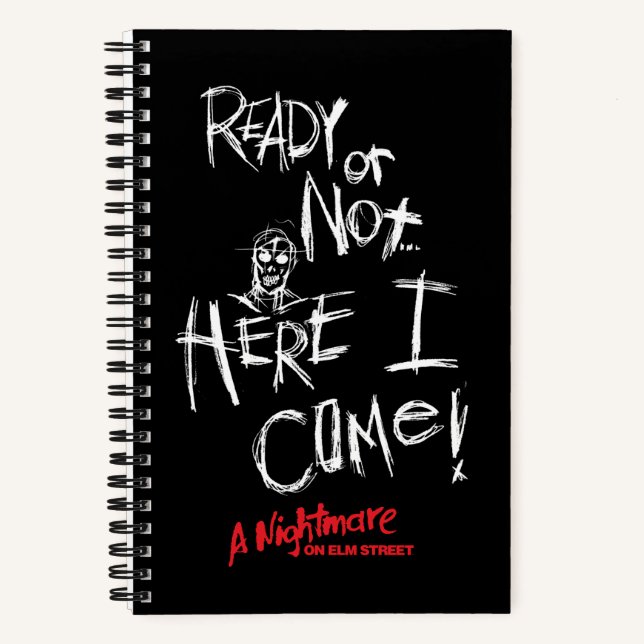 A Nightmare on Elm Street | Here I Come Notebook (Front)