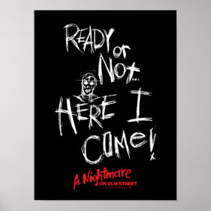 A Nightmare on Elm Street   Here I Come Poster