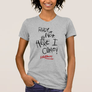 A Nightmare on Elm Street Here I Come T-Shirt