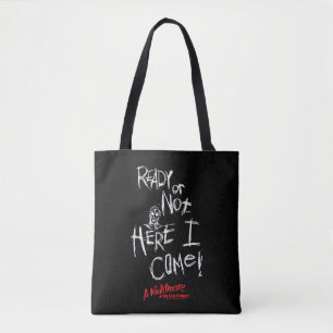 A Nightmare on Elm Street Here I Come Tote Bag