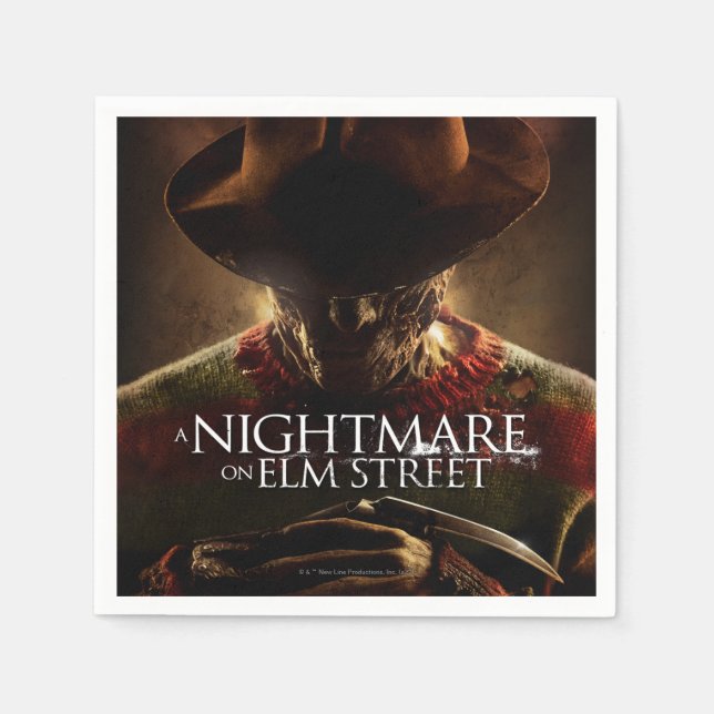 A Nightmare on Elm Street | Movie Poster Napkin (Front)