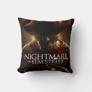 A Nightmare on Elm Street Movie Poster Throw Pillow