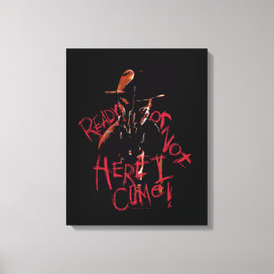 A Nightmare on Elm Street   Ready or Not Canvas Print