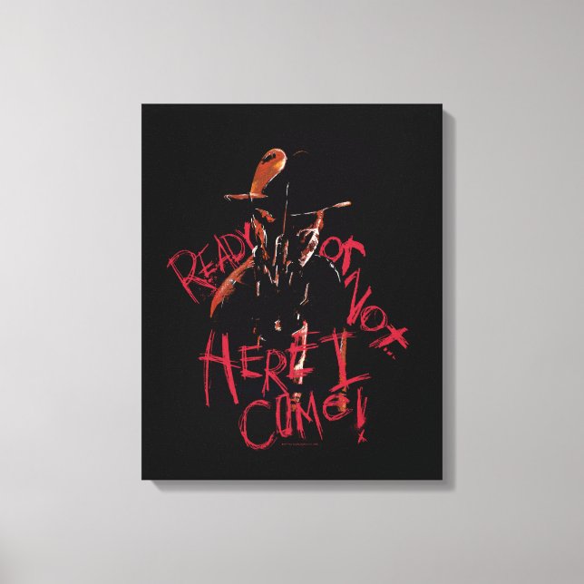 A Nightmare on Elm Street | Ready or Not Canvas Print (Front)