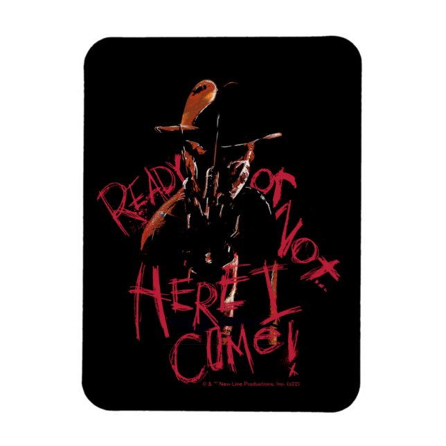 A Nightmare on Elm Street | Ready or Not Magnet (Vertical)