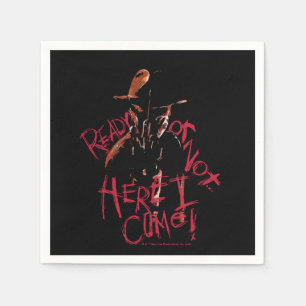 A Nightmare on Elm Street   Ready or Not Napkin