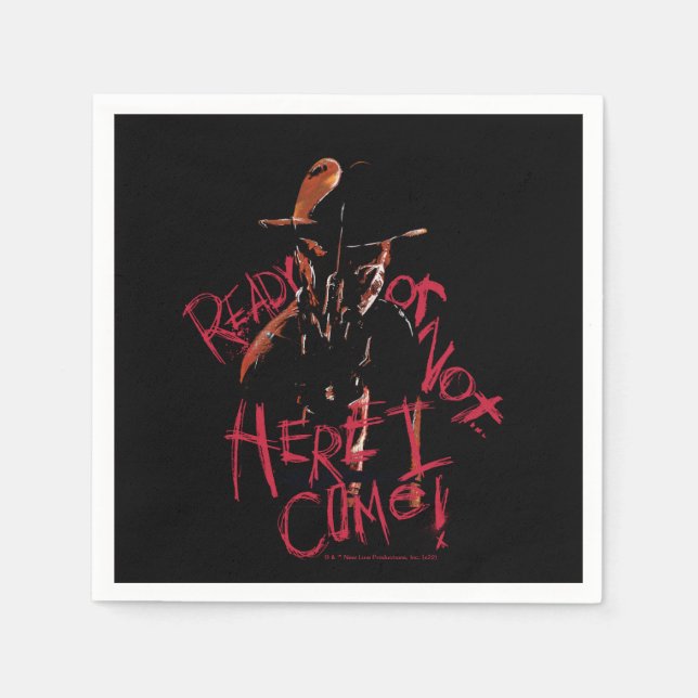 A Nightmare on Elm Street | Ready or Not Napkin (Front)