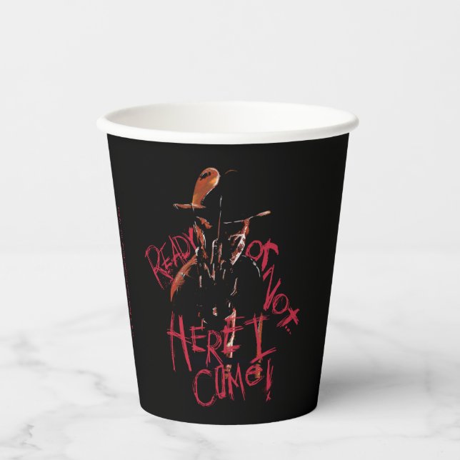 A Nightmare on Elm Street | Ready or Not Paper Cups (Front)