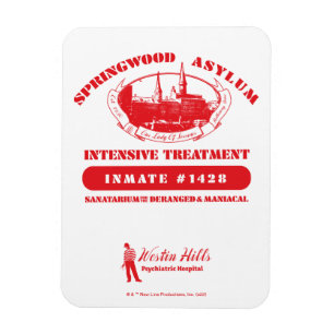 A Nightmare on Elm Street   Springwood Asylum Magnet