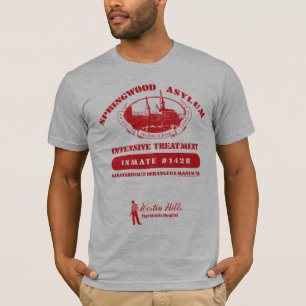 A Nightmare on Elm Street Springwood Asylum T-Shirt