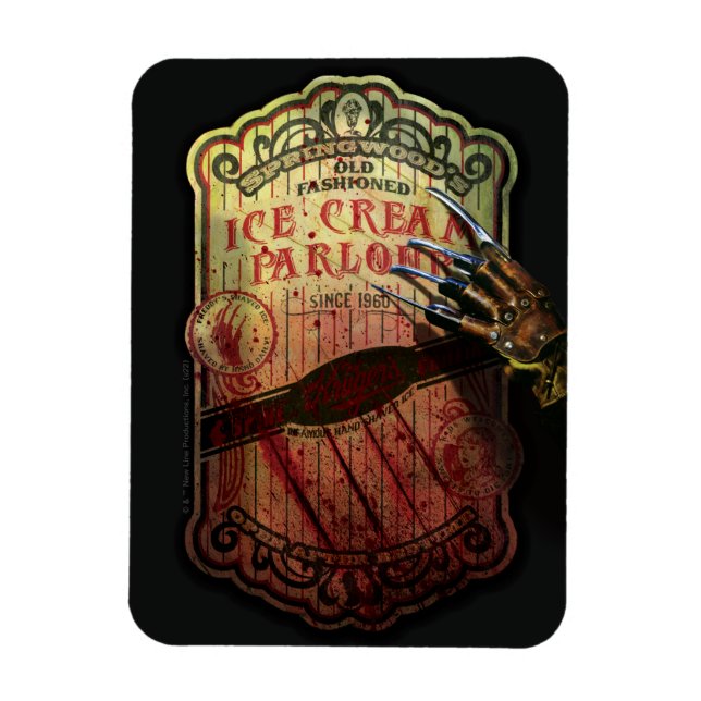 A Nightmare on Elm Street | Springwood's Ice Cream Magnet (Vertical)