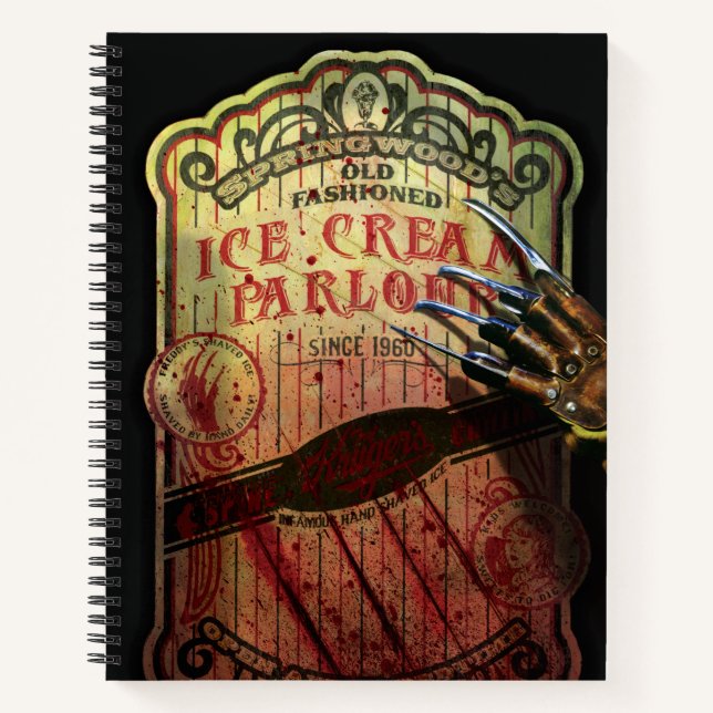 A Nightmare on Elm Street | Springwood's Ice Cream Notebook (Front)