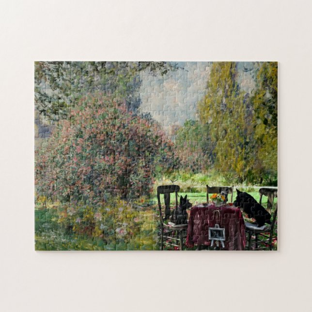 A Nod to Monet Jigsaw Puzzle (Horizontal)