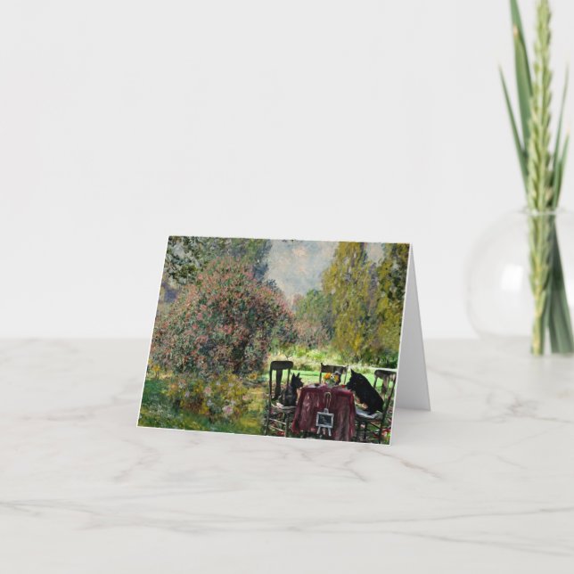 A Nod to Monet Thank You Card (Front)