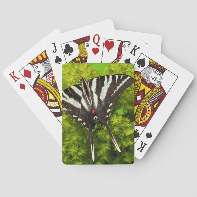 A North American Swallowtail Butterfly Playing Cards (Back)