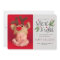 A Not So Silent Night Birth Announcement Photo