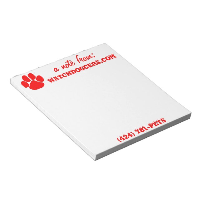 A Note From . . . (Angled)