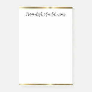 a note from add teacher name simple minimal border